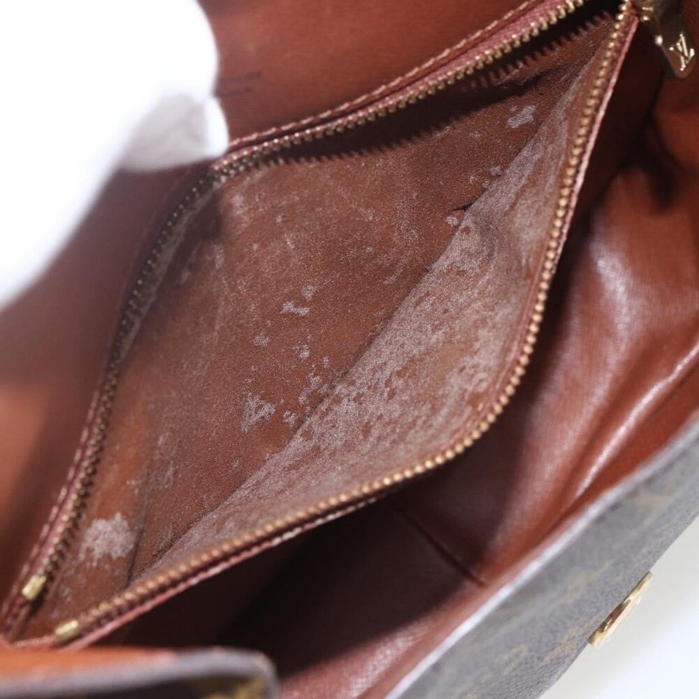 Authentic LOUIS VUITTON Monogram Saint Cloud GM Shoulder Bag M51242 LV - Picture 3 of 16